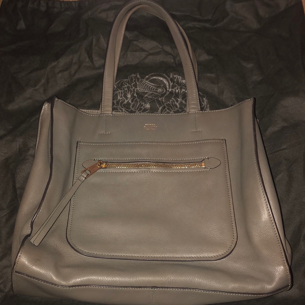 Gray Vince Camuto Tote Handbag